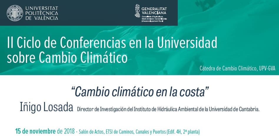 II Cicle de conferències a la Universitat sobre Canvi Climàtic