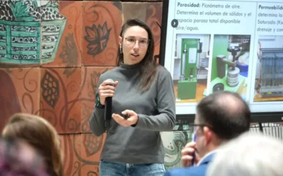 Rosalía Martínez: “En mi estudio evaluamos el potencial del digestato procedente de plantas de biogás para restaurar suelos degradados de cantera”