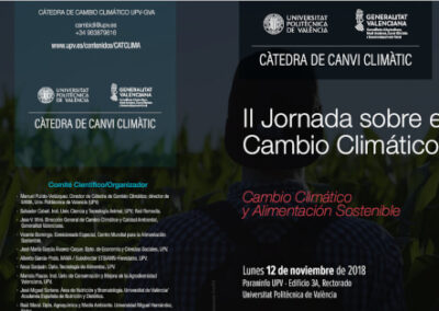 II Jornada d’Investigació Universitària sobre el Canvi Climàtic