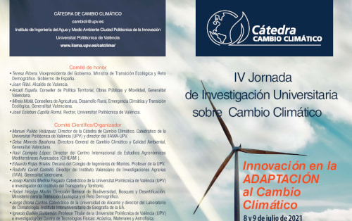 IV Jornada d’Investigació Universitària sobre el Canvi Climàtic